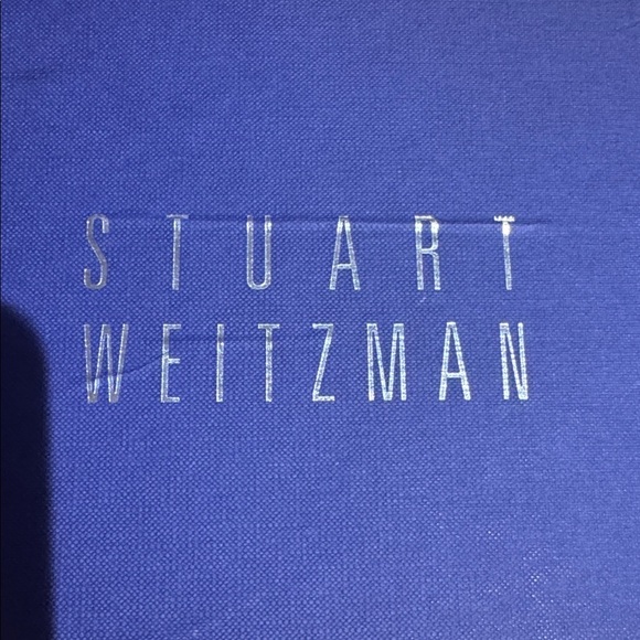 Stuart Weitzman Glitterswoon Graphite Glitter Heels – Size 8.5 M - Picture 8 of 8